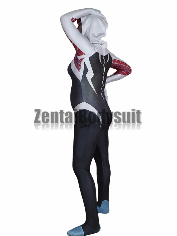 Потрясающий костюм Человека паука Гвен Стейси зентай на Хэллоуин|zentai suit|gwen stacy