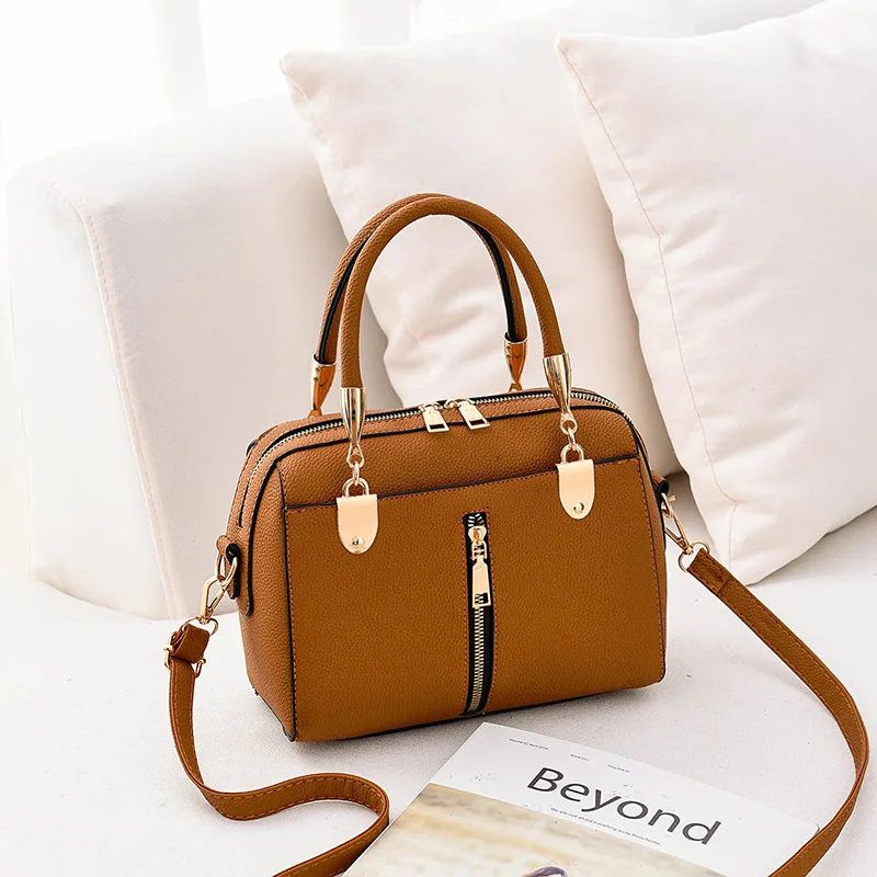 Bolso de mano de cuero PU de alta calidad para mujer bolsos de bandolera de moda para mujer