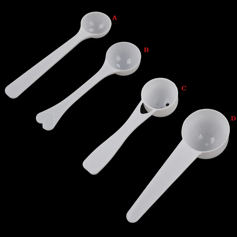 Оптовая продажа 10 штук в наборе set1/3/5/10g мерные ложки для кофе молочный белок