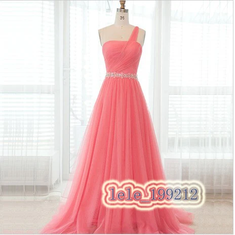 

free shipping 2013 New Long Chiffon Evening Prom Dress Formal Gown Party Ball Cocktail Dresses