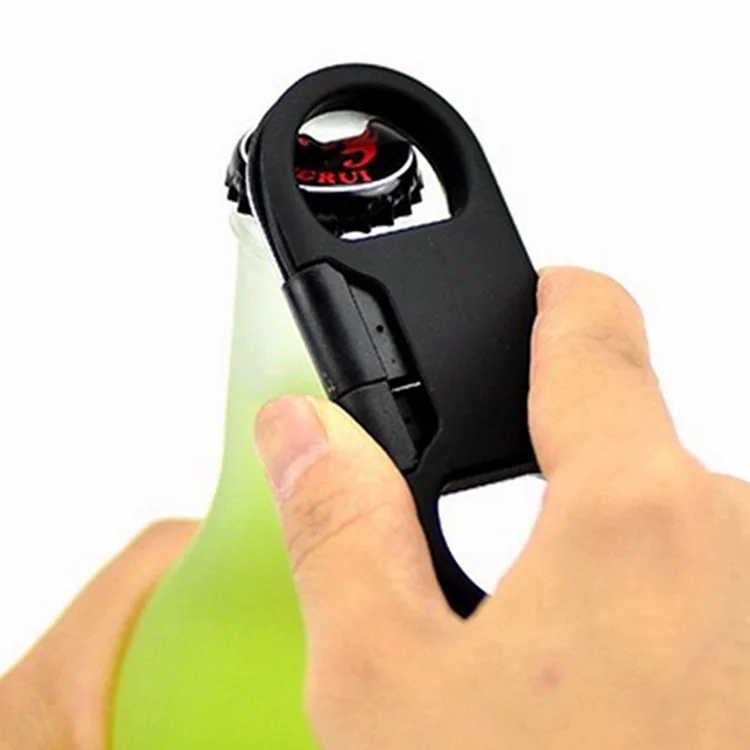 

For Micro USB Cable Keychain Charging Sync Cord Cables Beer Bottle Opener For Samsung For iPhone X Xiaomi Android Phone Charger