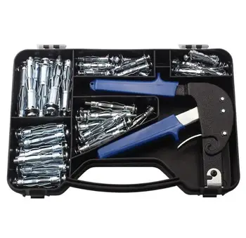 

20sets/lot Wall Anchor Setting Tool Heavy Duty Gun Hollow Wall Metal Cavity Anchor Plasterboard Fixing Setting Tool M4, M5, M6