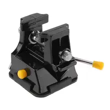 Профессиональный резиновый алюминиевый Миниатюрный Настольный тиски Регулируемый инструмент практичное Руководство DIY электронные приспособления удерживающие плоскогубцы