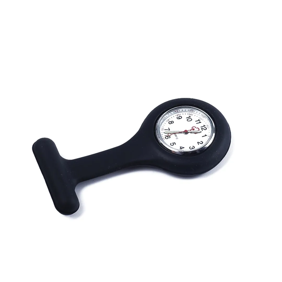 Quartz Fob Nurse Watch 2019 Silicone Brooch Luminous Pocket Watches reloj de bolsillo Doctor Medical Tunic Watch With Battery