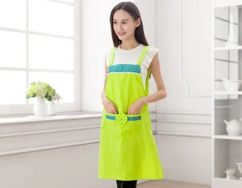

1PC Korean Fashion Women Men Apron Kitchen Cooking Chef Cleaning Restaurant Waitress Apron Gift Aprons LB 410