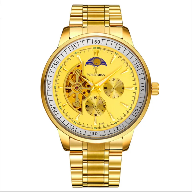 

men New Fashion Watch Stainless Steel Unisex Concise Casual Luxury Business Wristwatch9