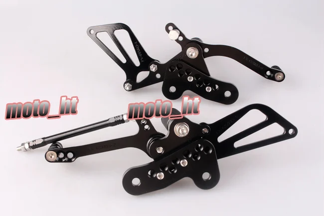 CNC Adjustable Rearset Rear Set Footpegs For Suzuki Hayabusa GSX1300R 1999 2000 2001 2002 2003 2004 2005 2006 2007 2008