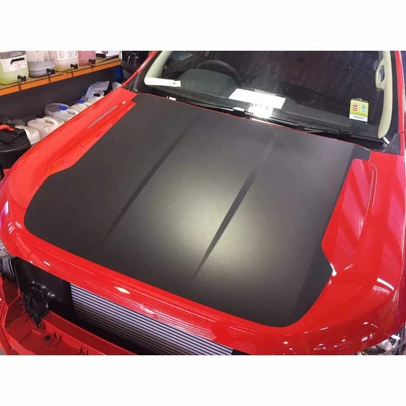 car decals carbon fiber hood protect scratch Gradient graphic