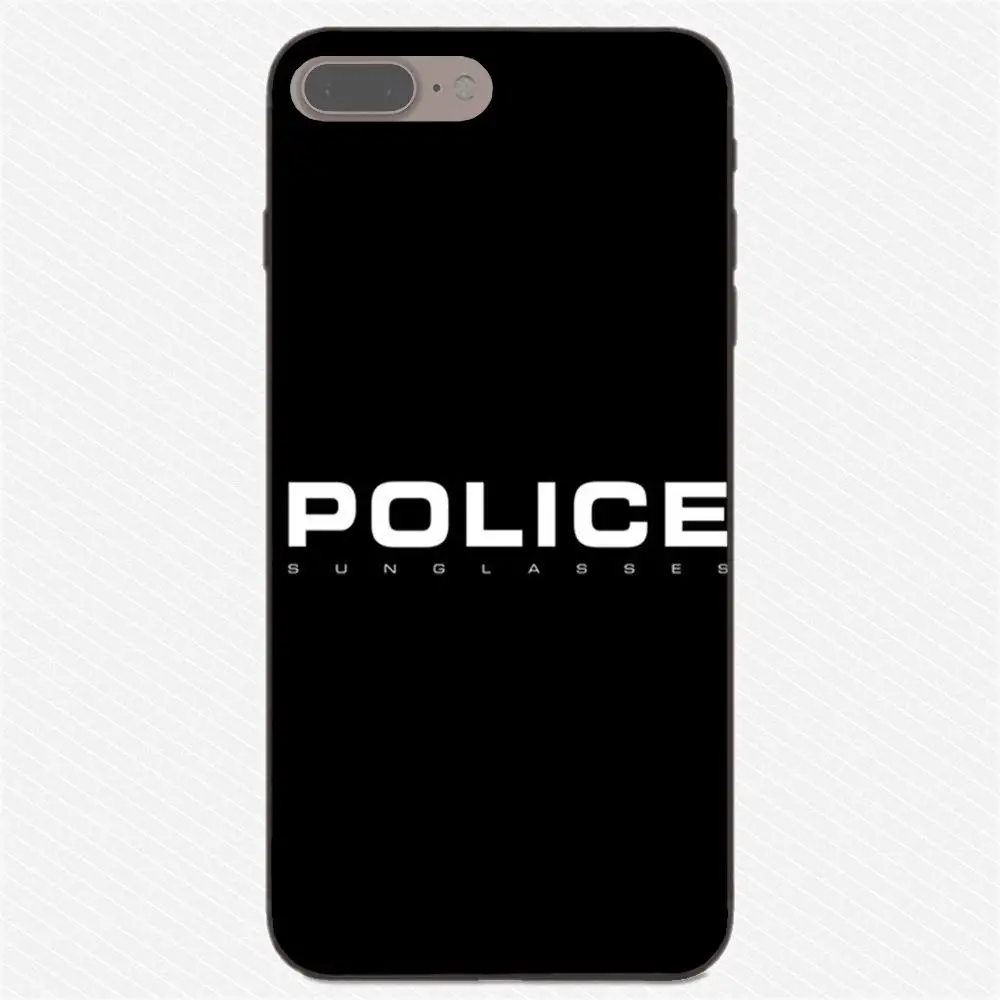 Полицейский символ для Galaxy C5 C7 J1 J2 J3 J330 J5 J6 J7 J730 2017 Ace Core Duo Max Mini Plus Prime Pro TPU сумочки