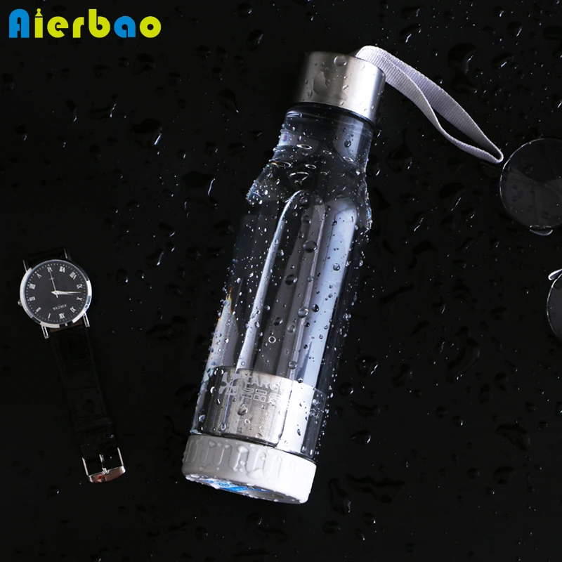 520ml Plastic BPA Free Tea Infuser Water Bottle With Stainless Steel