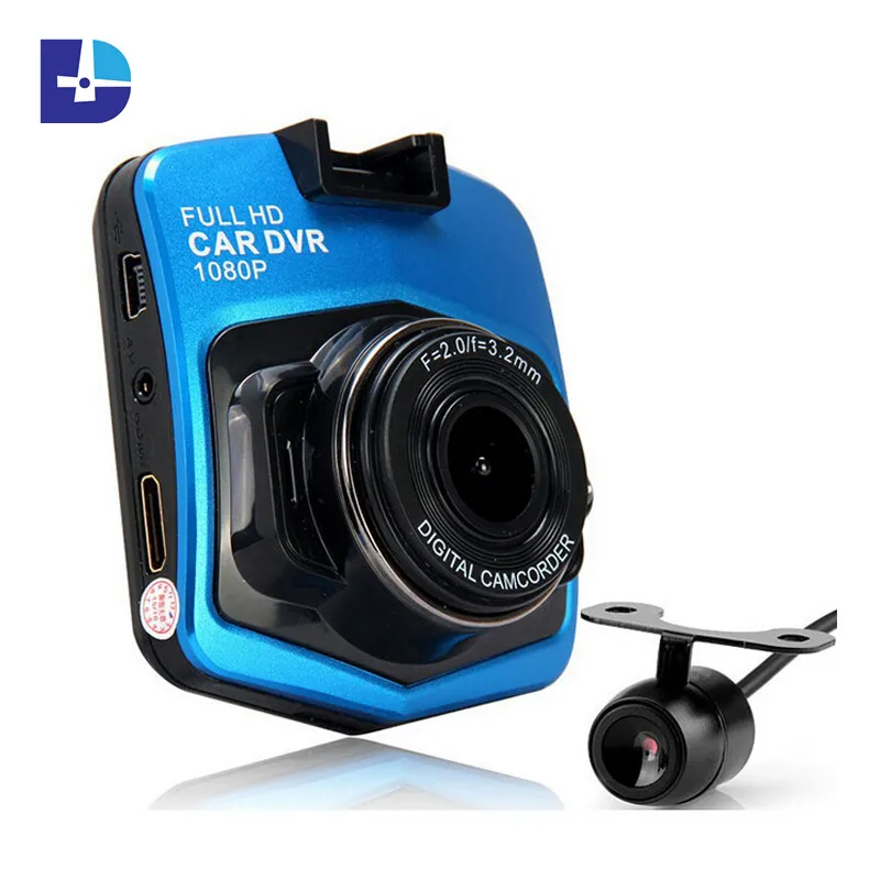 Buy Car dvr GT300 Dual lens Car Camera 1080P DVR Video Recorder With Rear View