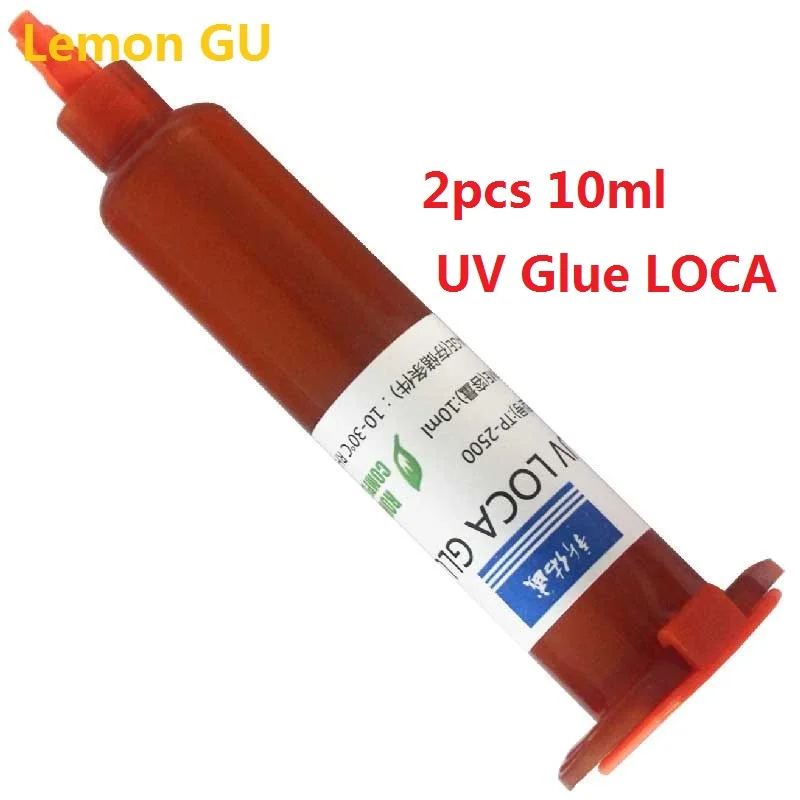 2pcs 10ml UV Glue LOCA Liquid Optical Clear adhesive for iPhone Samsung