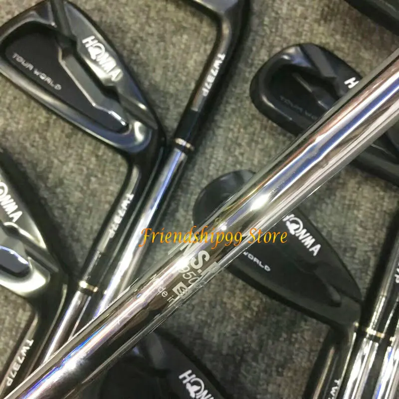 Новые клюшки для гольфа HONMA TW737P черные цветные утюги 3 11.SW клубов графитовый Вал