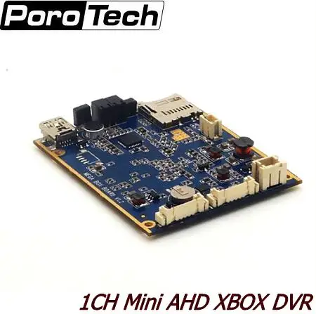 OEM 20 шт. 1ch мини AHD Xbox dvr печатной платы 30fps безопасности цифрового видео Регистраторы Поддержка 128 ГБ SD карты