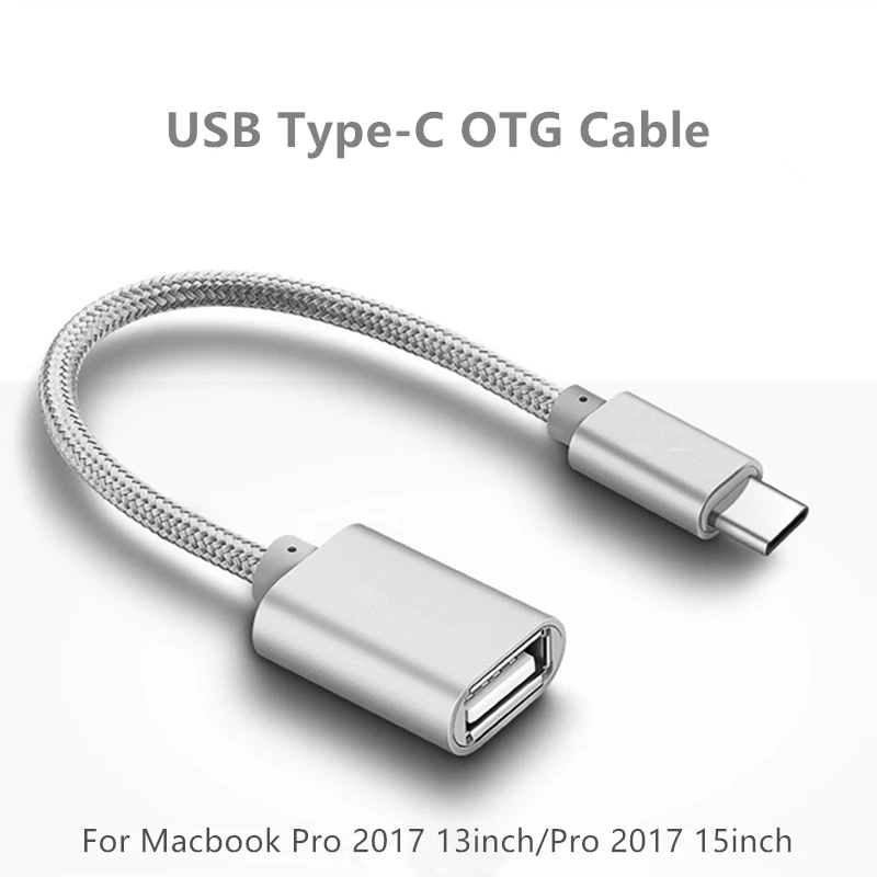 Usb Type C To Usb Otg Cable Adapte For Macbook Pro 17 13inch Pro 17 15inch Otg Type C Charger Data Cable Usb C Cable Phone Adapters Converters Aliexpress