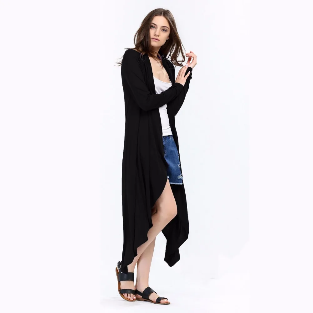 Spring and autumn style European women British style temperament casual long-sleeved cardigan windbreaker coat