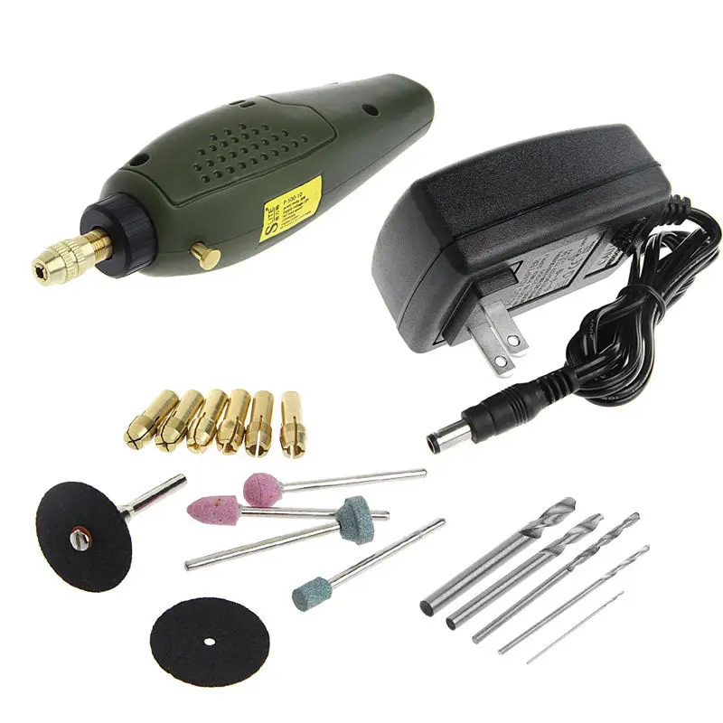 Electric grinder Mini Drill dremel Grinding Set 12V DC dremel accessories Tool for Milling Polishing Drilling Cutting Engraving