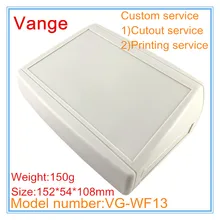 1 шт./лот проектная коробка 152*54*108 мм IP54 инструмент из АБС-пластика Корпус Корпуса для электрического модуля устройства