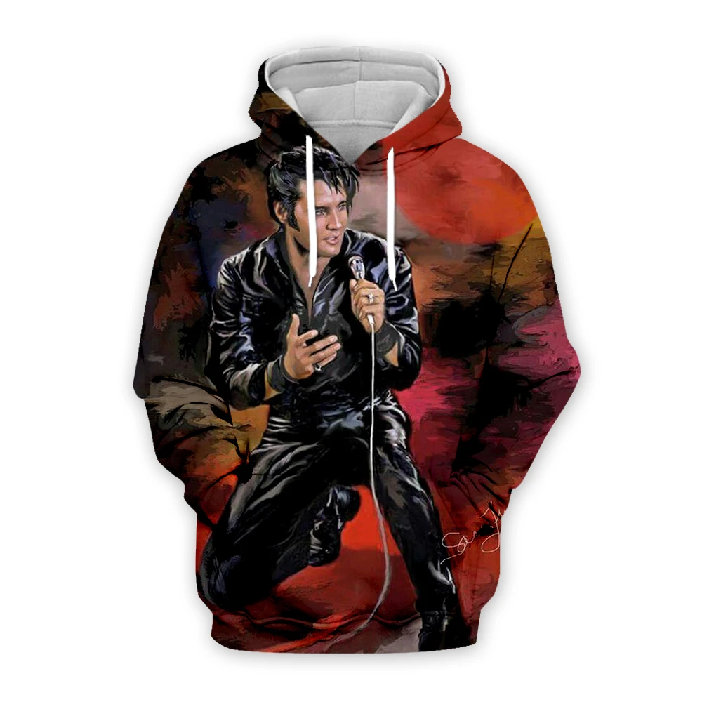 elvis presley zip up hoodies