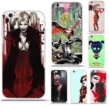 Perciron Harley Quinn cartel TPU funda para iPhone 4 4s 5 5C SE 6 6 S 7 8 Plus X Galaxy S5 S6 S7 S8 gran Core II primer alfa