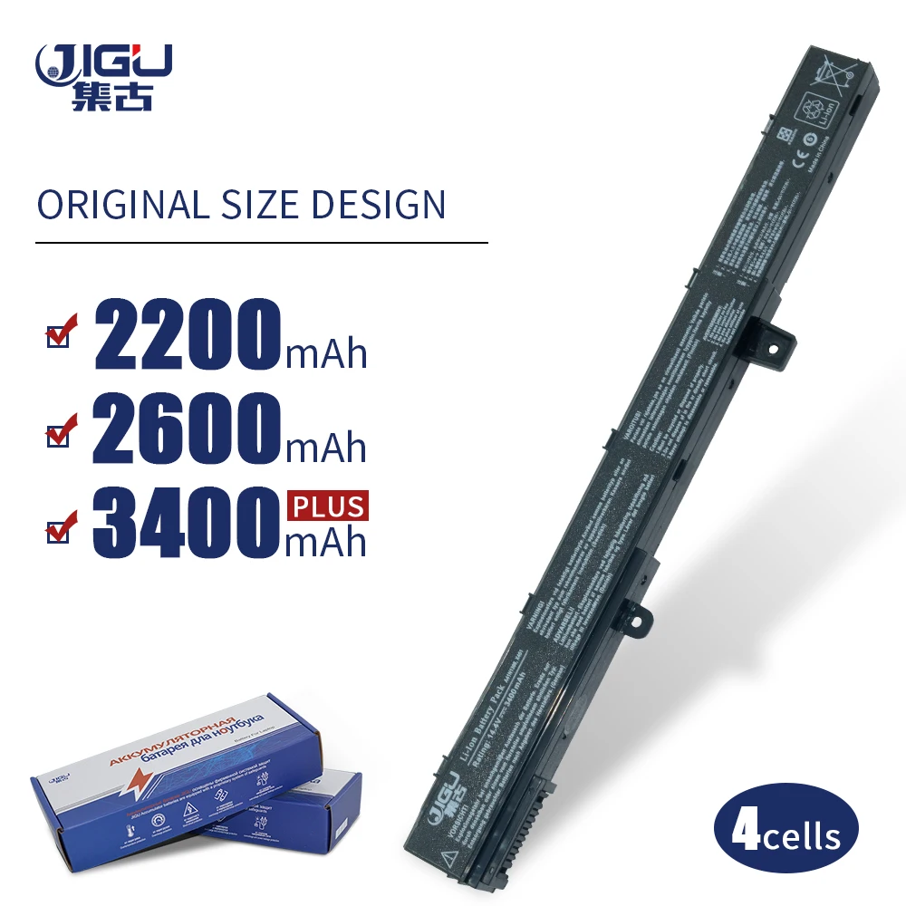 Аккумулятор JIGU для ноутбука 0B110 00250100 A41N1308 A31N1319 ASUS X451 X551 X451C X451CA X551C X551CA|laptop battery|a31n1319 batterylaptop battery for asus |
