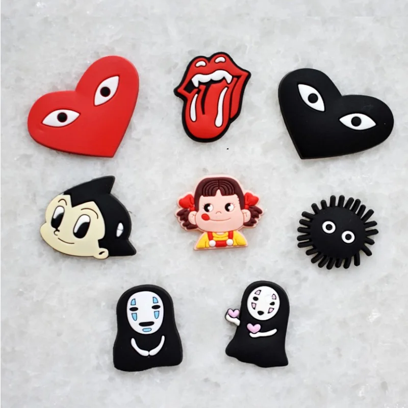 1 Set PVC Novelty Bowties Food Shoes Decoration Fit For Garden Shoes Sandals Croc Ice Cream Shoes Buckle Kids Gifts Girls