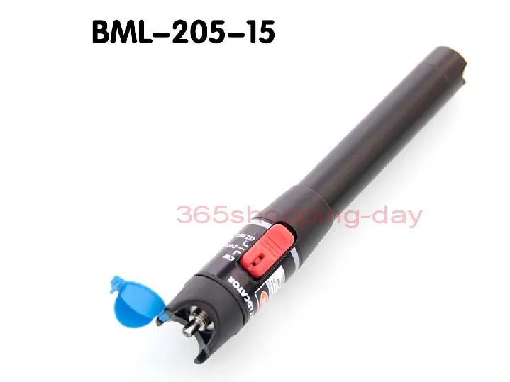 Red Laser Light Fiber Optic Cable Tester Visual Fault Locator Checker for 15KM