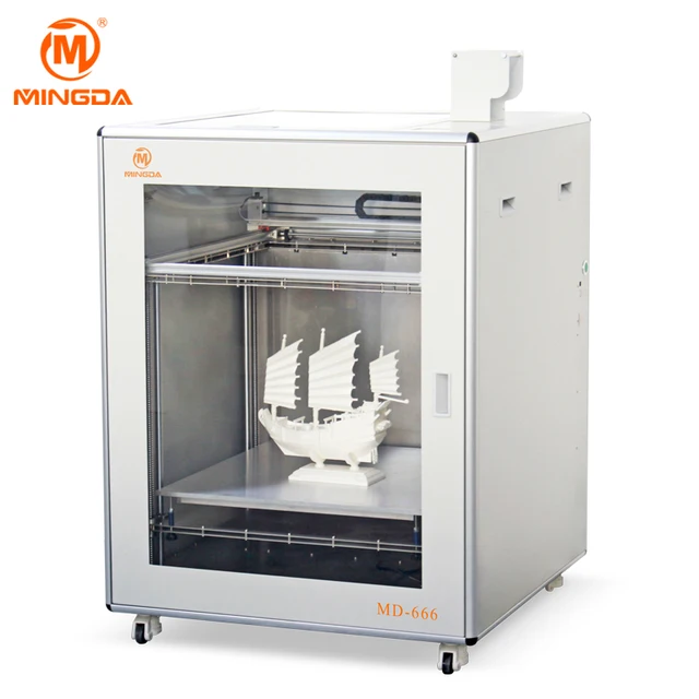 Special Price MINGDA Professional FDM 3D Printer Machine with High Precision 3D Printing Machine Touch Screen FDM 3D Printer 95-265V