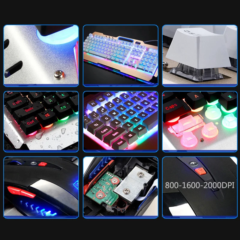 Combos de teclado e mouse