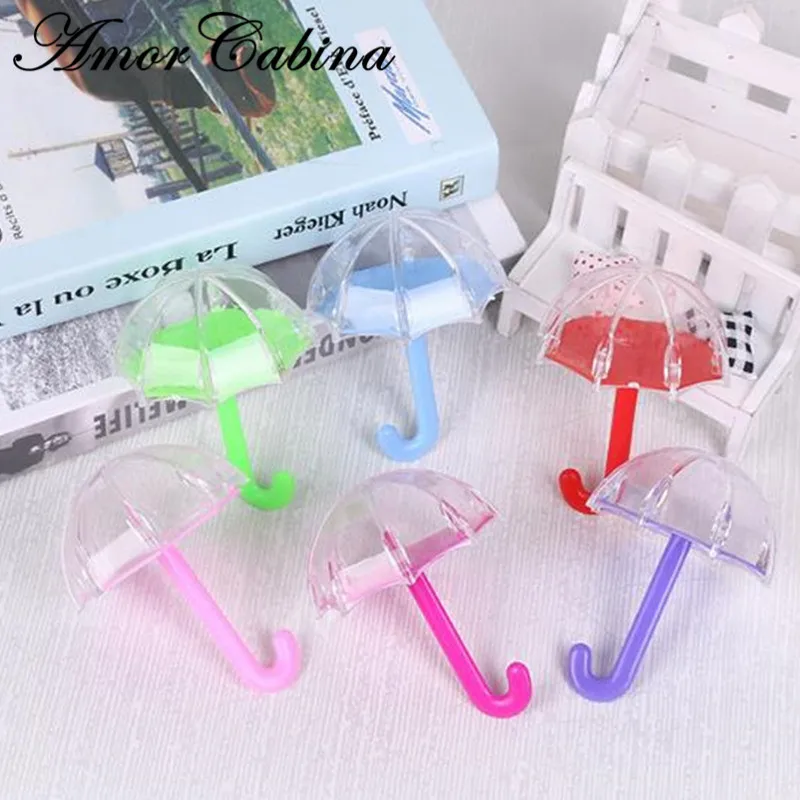 

30pcs European creative personality umbrella box candy box baby shower gift box plastic baby full moon party candy box