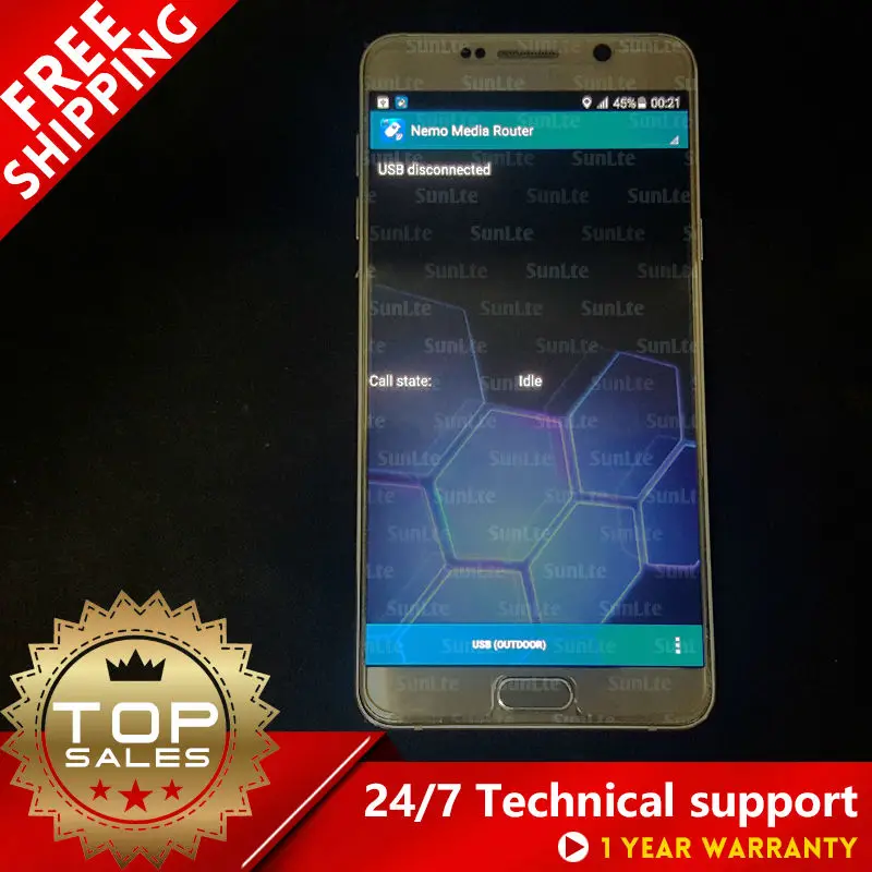 Nemo NOTE5 NMR привод тестирование телефона поддержка NEMO открытый/Volte/2CA / Mos N920I N920F