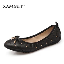 Xammep/Женская обувь на плоской подошве; сезон весна-осень; большие размеры; Брендовая женская обувь; женские кроссовки; мягкая удобная женская повседневная обувь с круглым носком
