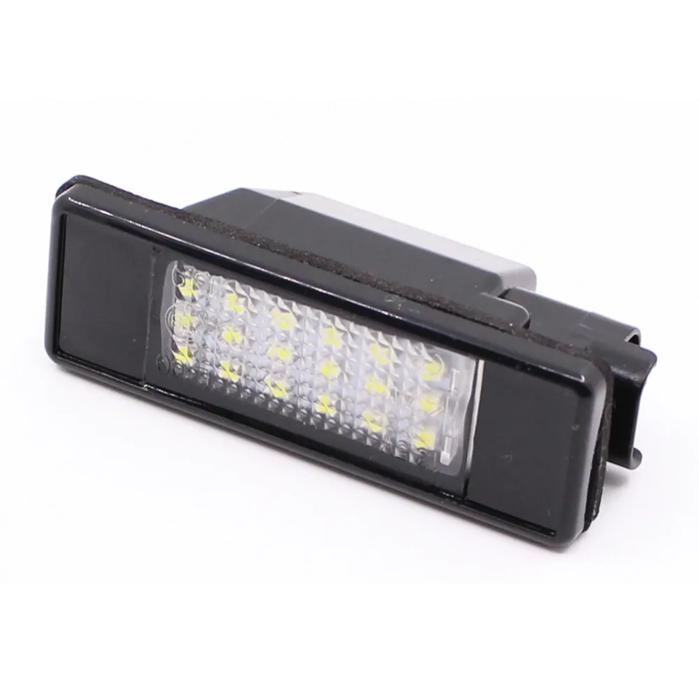 2 шт. 18SMD светодиодный номерной знак светильник для PEUGEOT 307 5D хэтчбек 407 508 4D седан