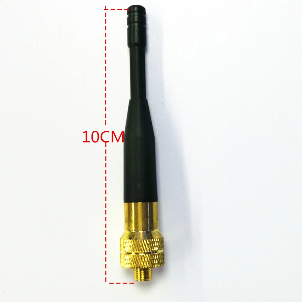 XQF 2 шт. хит продаж SMA F женский однодиапазонный UHF Антенна металлическая головка