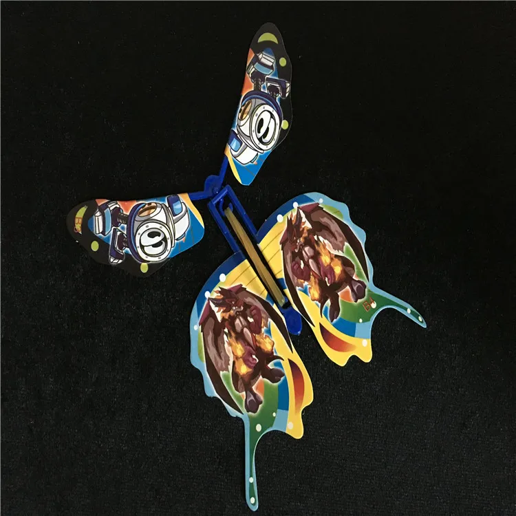 

3pcs The magic butterfly flying butterfly with card Toy with empty hands solar butterfly wedding magic props magic tricks