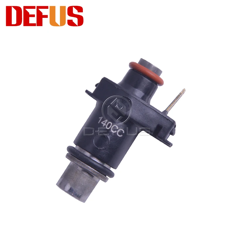 1X Motorcycle Fuel Injector 140CC/MIN 6 Holes Nozzle Fuel Injection For ...