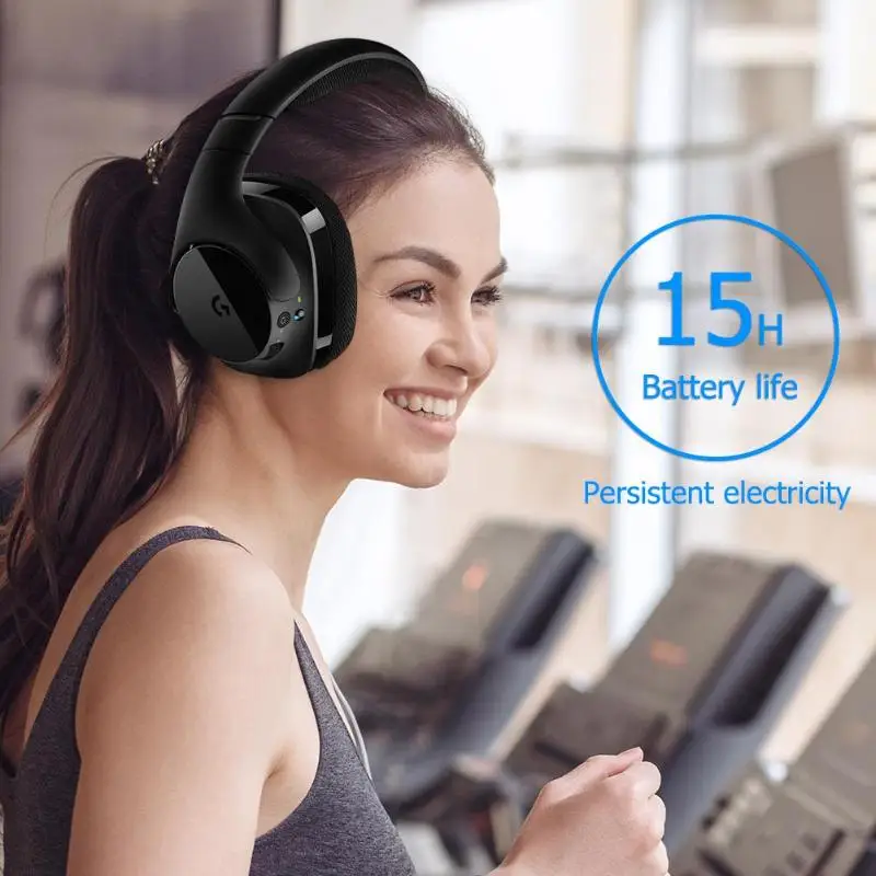 

G533 Wireless DTS 7.1 Surround Sound Headphones Professional Bluetooth Gaming Headset HIFI Lossless Sound Music Headset