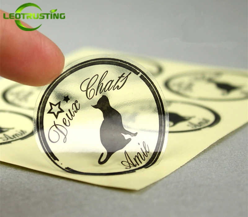 Leotrusting 1000pcs Custom Clear Pvc Adhesive Printed Stickers Customized Wedding Party Invitation Birthday Gift Bags Sticker Weddingstickers Aliexpress Leotrusting 1000pcs Custom Clear Pvc
