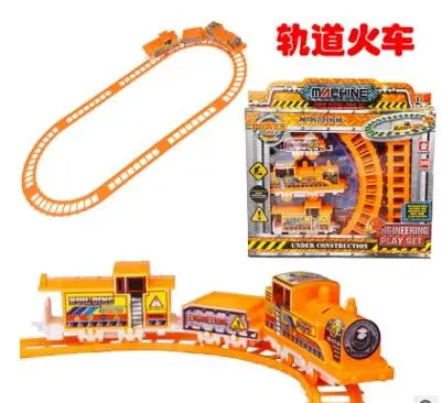 

2017 new electric train track friends Thomas DIY set intelligent toy and entertainment for children of all ages of the toy train