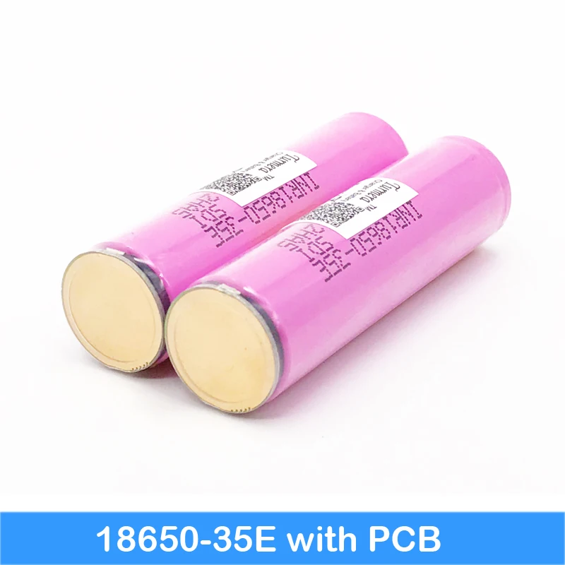 flashlight 18650 35e 3500mAh 18650 protected battery head flashlight bike battery with protected PCB for Turmera jun4 flashlight 18650 35e 3500mAh 18650 protected battery head flashlight bike battery with protected PCB for Turmera jun4