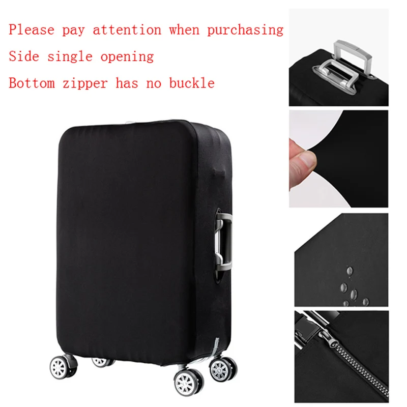 travel trolley luggage case suitcase elastic protective cover travel accessories for 18-32 inch luggage cover Dust suitcase case