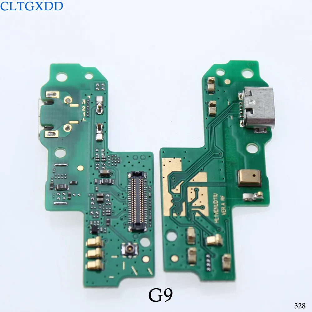 

cltgxdd 10pcs/lot, New For Huawei G9 P9 USB Charging Port Flex Ribbon Dock Connector Charger Board With Mic Microphone