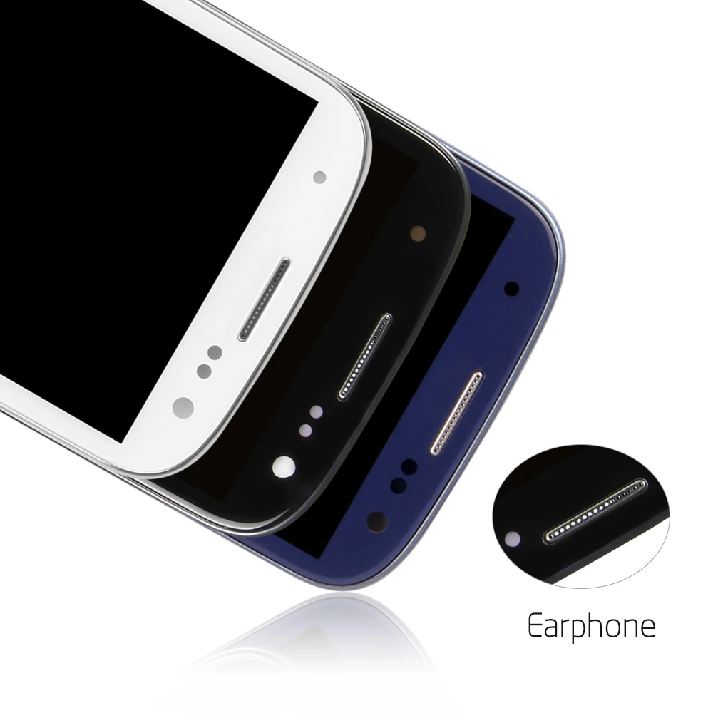 Najtaniej Do Samsung Galaxy SIII S3 Neo i9301 i9300i i9308i i9301i wyświetlacz LCD ekran dotykowy digitizer szkła zamienny zestaw ramy