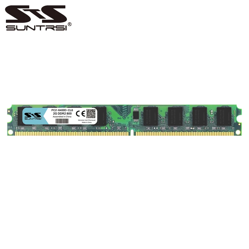Suntrsi Ram 2GB DDR2 настольная память 800MHz 667MHz для настольного компьютера 1 8 V