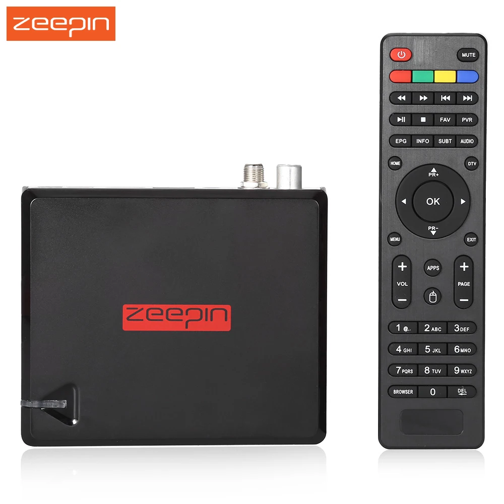  Zeepin KII Pro DVB T2 S2 Android Smart Set Top TV Box 2GB/16GB Amlogic S905 Quad-core 4K*2K Dual Wifi Bluetooth Media Player 