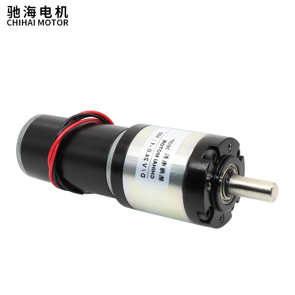 Двигатель ChiHai планшетовый редуктор двигатель 8 мм диаметр вала DC24.0V 12 0 V|Двигатель