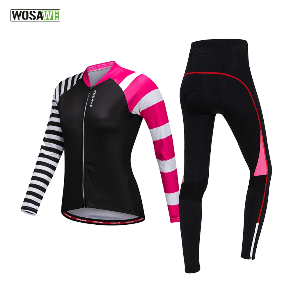 

WOSAWE Women Cycling Jersey Breathable Short Sleeve Ropa Ciclismo Bicycle Sportswear MTB Bike Quick Dry Cycling Clothes