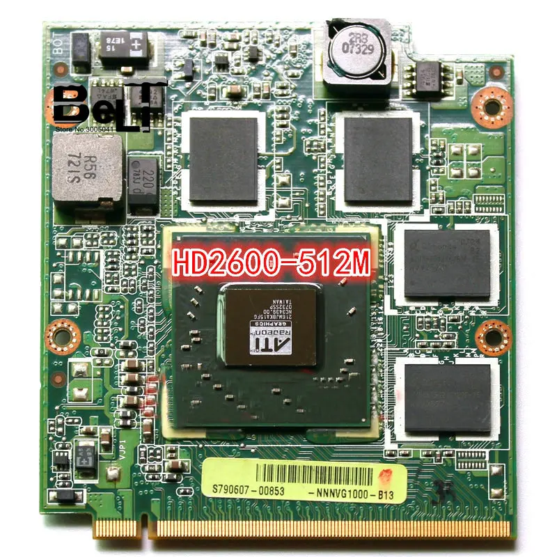 

HD2600 HD 2600 Video Card 512MB VAG CARD For Asus F8P F8S F8SA F8V N80V PRO80S X81S Z99S A8S Laptop