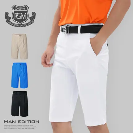 

New PGM Authentic Golf Trousers Men's Shorts Perfect Flat-Front Male Shorts Summer Thin Dry Fit Breathable Masculino XXS-XXXL
