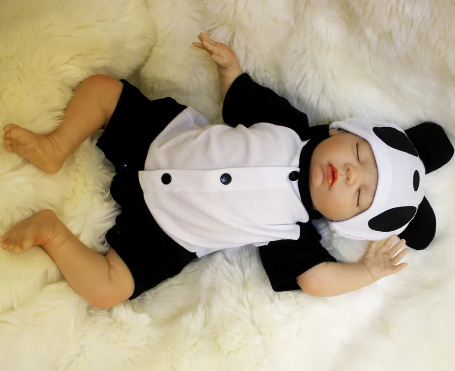 silicone baby panda